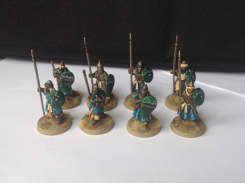 The stalwart elite of my warband. All of them are Gripping Beasts figures.